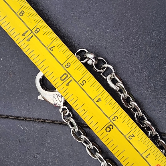 Harley Davidson HD rhinestone necklace fashion statement jewelry advertising - Picture 5 of 7